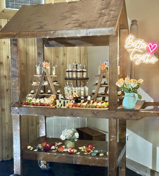 6ft fruittable /desserts-Mesa de frutas con postres